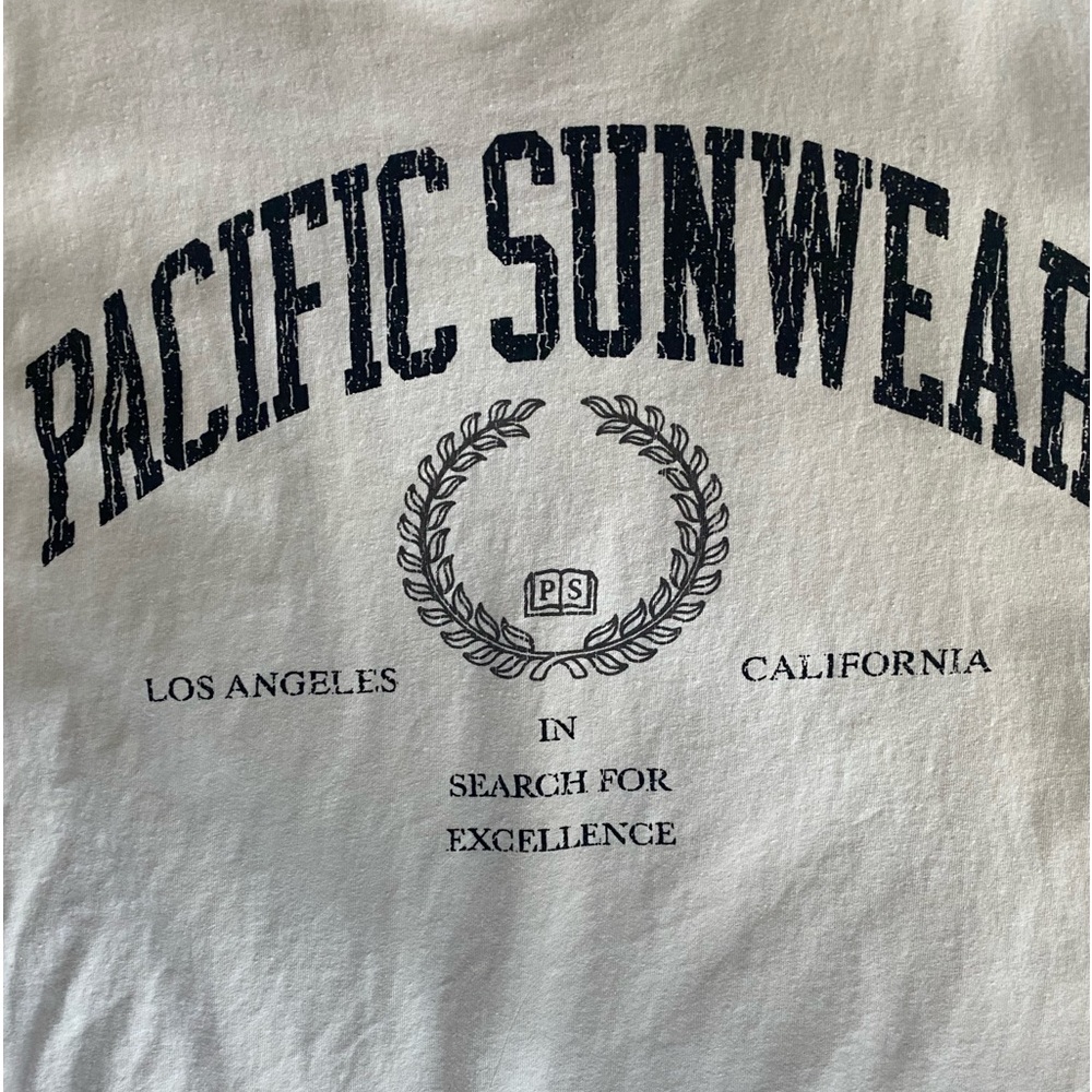Cream PacSun shirt men’s large - Picture 3 of 3
